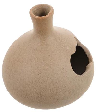 Garneck Handgefertigter Terracotta Räucherstäbchen Halter Einzigartige Keramik Schale Für Räucherwerk Und Cone Ästhetische Raumdekoration Zufälliger Öffnungsstil