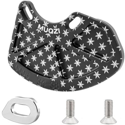 HOUSON Kettenführung, Fahrradkettenschutz ISCG 05 Vorne Chain Guide Kettenblatt-Schutz für Mountainbikes zur Vorbeugung von Schäden durch Kollisionen