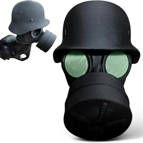 Abdeckkappe für Anhängerkupplung, lustige Gasmaske, Helm, Anhängerkupplung, Anhänger, Nabenlager, Staubkappen, Schutzkappe für Anhängerkupplung, Universal-Steckerkappen für Deichselanhänger, Olivgrün