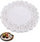 Jecdfs 200pcs Round Paper Doilies, 11cm Round Paper Placemats,tortenunterlage rund,für Hochzeiten, Geburtstage, Kuchen, Desserts, Tischdekoration, Einweg-Spitzendeckchen