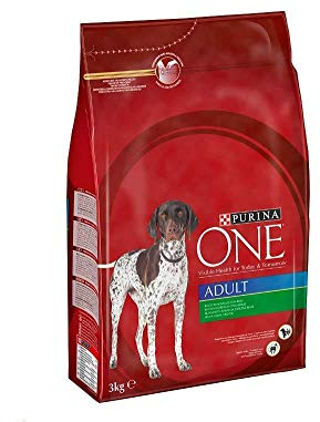 Purina One Adult Hundekroketten Lamm und Reis, 4 Packungen à 3 kg