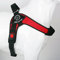 TRE Ponti Geschirr Brio rot schwarzer Rand 60-75 cm bis ca 10-20 kg
