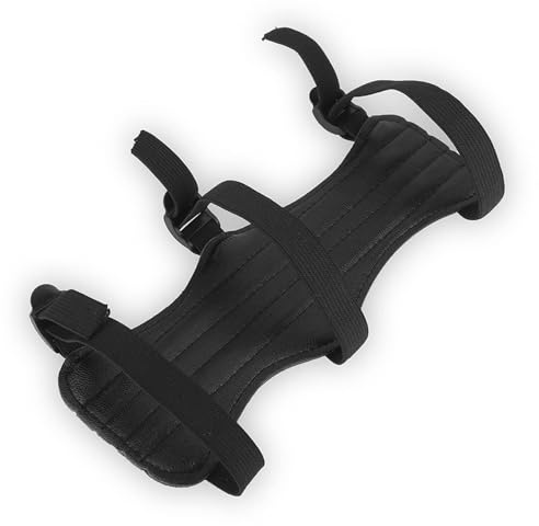 VGEBY Bogenschießen Arm Guard Armschutz Armschoner Bow Protective Sleve mit 3 verstellbaren elastischen Trägern
