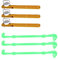 3 STÜCKE Angeln Knoten Bindewerkzeug + 3 STÜCKE Haken Tier Angeln Dehooker Set Angeln Tackler Werkzeug für Angler