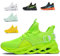 Scarpe Running Uomo Ginnastica Sneaker Donna Leggere Traspirante Outdoor Sportive Calzature da Corsa Pallavolo Tennis Nero Verde Bianco Rosa Giallo Grau Orange Viola Rosso Marrone G133 Green 45EU