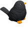stoneandstyle Steinfigur Vogel Amsel frostfest wetterfest Vögel