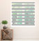 Zebra Blind Day and Night Roller Blind Aluminium Frame Dual Layer Fabric Modern Window Blind Easy to Install Easy Clean Privacy Living Room Kitchen Bedroom Bathroom 155 cm Drop (Grey, 65cm Width)