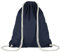 Veproli Baumwoll Turnbeutel Sportbeutel Zuziehbeutel Gymsack Sack Jute Schule Rucksack (Navy)
