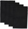 4pcs Sander Carbon Backing Plate, Rubber Base Plate Pad Backing Sheet 165x110mm Belt Sander