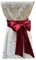 LORDRIE Satin-Schärpe für Damen, Brautkleid, Brautjungfernkleider, Mädchen, Taillengürtel für besondere Anlässe, Burgunder, M