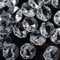 Octagon Glass Faceted Beads for Suncatcher Chandelier or Jewellery Making (Clear 10MM (ONE Hole) 50PCS)