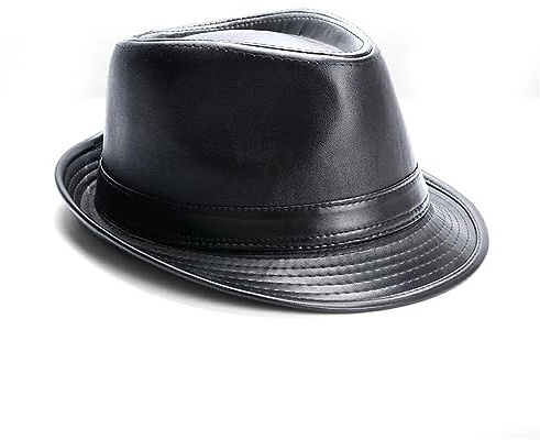 vreplrse Stilvolle Hüte für Herren verleihen Outfits zu jeder Jahreszeit Charme. Lederhut für Herren