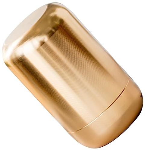 Zerodeko mini carrito de té lata de té para viajar tarros de té para té suelto recipiente metalico con tapa contenedor portátil de té lata de té sellada bulto Tanque de almacenamiento ajo