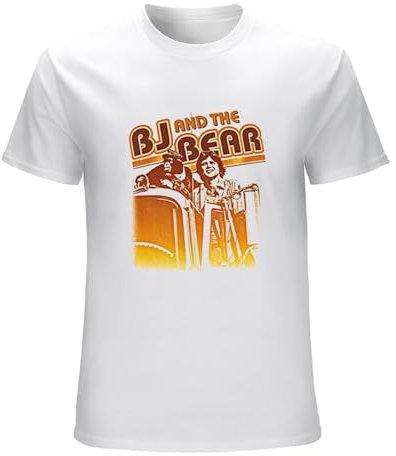 Bj & The Bear T-Shirt 1970'S Retro Television Show Wetv T-Shirt White S