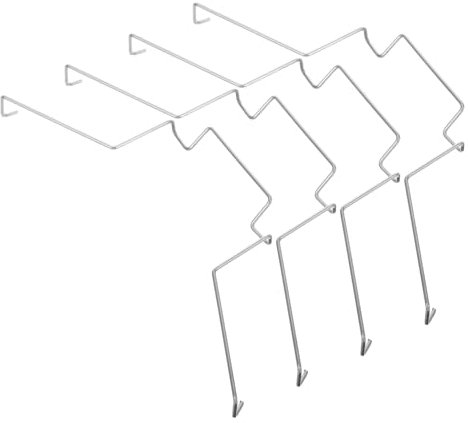 Ciieeo 4 Stück PC Kühlerlüfter Haken Stahldraht Schnallenklemmen Computer CPU Lüfter Clips Für Computer Mainboard Lüfter Kühlkörper
