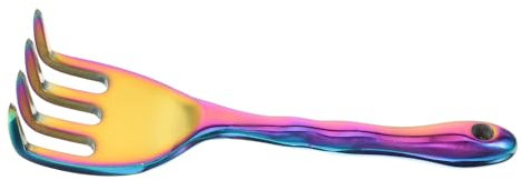 4 Pièces Râteau de Jardinage à Quatre Griffes Petit râteau Mini râteaux motoculteur de Jardin Outillage de Jardin Outils de Jardin râteau a Main Jardinage de fête des mères Angoily