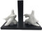 desk bookshelf， Ritterliche Samurai-Buchstützen, japanische Statuen-Buchstopper, Kongfu rutschfeste Bastel-Buchstützen, for Büro- und Heimdekoration(Onecolor)
