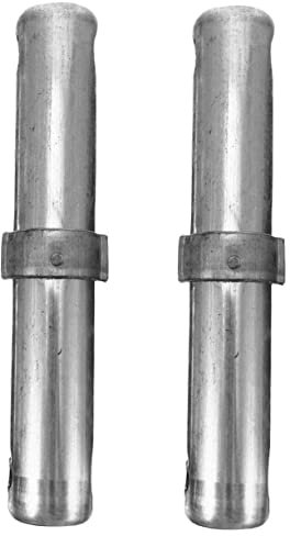 Homoyoyo 2 Pezzi Accessori per ponteggi perno di aggancio al ponteggio impalcature Connettore per ponteggi Giunto per impalcatura perno di accoppiamento con collare accessorio per ponteggi