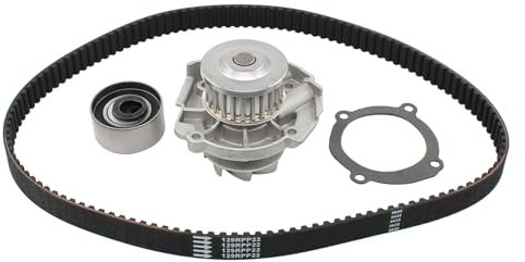 Zahnriemen Wasserpumpe Spannrolle Zahnriemensatz für 500 500C Doblo Fiorino Grande Punto 199 Idea Panda 169 Punto 188 Punto Evo Qubo Strada Pickup KA RU8 Musa 350 Ypsilon 843 Mito 1.2 1.4