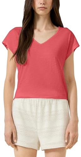 QS T-Shirt mit Spitzendetail