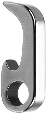 Claw – das kleinste Multitool der Welt mit vielen Funktionen [einschließlich Flaschenöffner, Feuersteinklöppel, Schraubendreher, Dosenöffner, Boxschneider, Klammerentferner usw.]