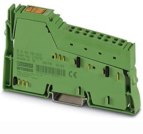 PHOENIX CONTACT IB IL RS 232-ECO Inline ECO, Kommunikationsklemme, serielle Datenübertragung, 1 serieller Ein- und Ausgabekanal in RS-232-Ausführung, inklusive Inline-Stecker