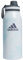 adidas 1 Liter (32 oz) Metal Water Bottle, Hot/Cold Double-Walled Insulated 18/8 Stainless Steel, Stone Wash Almost Blue-white/Onix Grey/White, One size