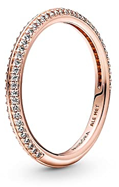 PANDORA ME Ring Pavé rosévergoldet, Zirkonia 189679C01 56
