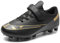 ASOCO DREAM Football Boots Boys' Astro Turf Trainers Kids Outdoor Low-Top Spike Soccer Shoes Teens Football Athletic Sneakers,Black,4 UK