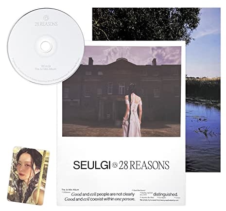 SEULGI of Red Velvet - 1st Mini Album [28 Reasons] (Photo Book Ver.) Photo Book + CD-R + Mini Poster + Photo Card + 2 Extra Photo Cards