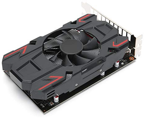 ATI HD6770 Carte Graphique pour Ordinateur 4 Go DDR5 HD Gaming Carte Graphique 128 Bits 650 MHz/1000 MHz avec CD, Prise en API DirectX 12
