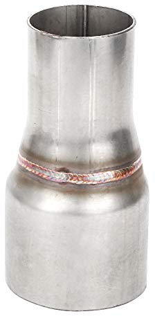 ANKROYU Adaptateur d'Échappement, Réducteur de Tuyau Ø 63 mm à Ø 45 mm en Acier Inoxydable 304, Connecteur de Système d'Échappement