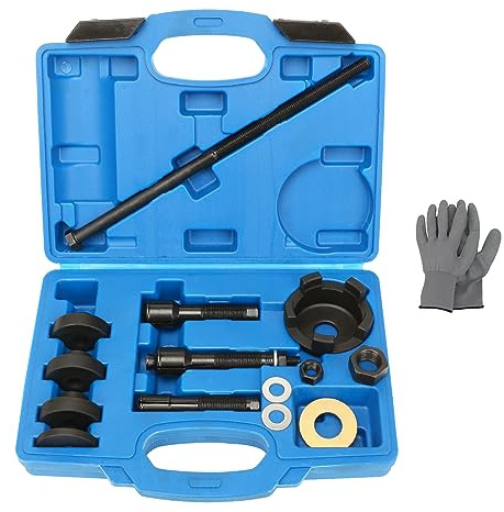 ReluxGo Wheel Bearing Puller Removal Motorcycle Tool Kit for Harley Davidson, Wheel Bearing Removal and Installation Tool for 3/4 1 25mm Bearings for Hogs from 2000, Wheel Bearing Press (Blue)