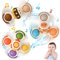 【2025 Neueste】 NEEMOSI Saugnapf Spielzeug Baby 3 Stück Sensorik Spinner Spielzeug für Baby Drehspielzeug Badewannenspielzeug Baby Spielzeug Suction Cup Geschenke ab 1 Jahr Kinder Junge Mädchen
