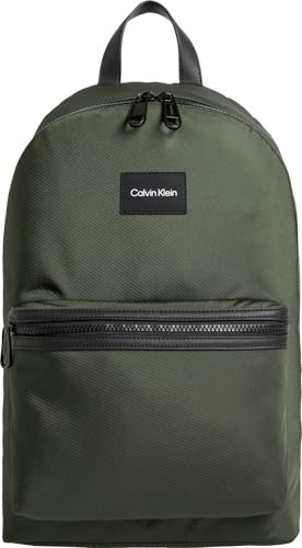 Calvin Klein CK ESSENTIAL CAMPUS BP Tasche Herren, Grün, Tek Beden, Western