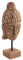 CREEDWOOD Buddha SKULPTUR Bali | Mangoholz | Deko Maske, Buddha Figur, Holz Buddha Statue, Buddha Kopf auf Sockel, Standfigur, Deko Objekt Buddha, Aufsteller
