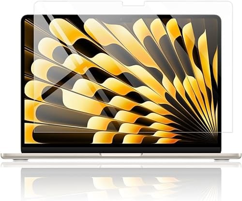 MasiBloom® Pellicola proteggi schermo per Apple MacBook Air 13,6 (2024/2022, M3/M2) ad alta definizione filtro antigraffio accessorio per laptop