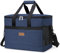 Lifewit 33L Kühltasche Groß faltbar Kühlkorb Kühlbox Isoliertasche Thermotasche Picknicktasche für Lebensmitteltransport, Marineblau