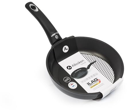 Pfanne 20cm - Antihaft Bratpfanne für alle Herdarten - Pfanne Induktion Beständig gegen Kratzer und Abrieb - Teflonpfanne Ilag Ultimate Beschichtet mit Hitzebeständigem Griff