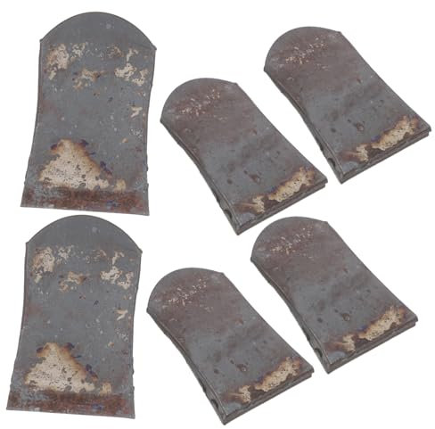 CIYODO Ersatzhackenköpfe für Den Außenbereich 6 Stück Hackenköpfe für Gartenhacken Grubber Hackenköpfe Manuelle Hacke Handhacke