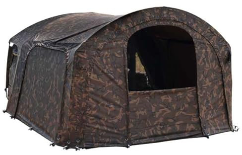 Fox Frontier X Camo Deluxe Extension - Karpfenzelt, Zelt zum Karpfenangeln, Angelzelt