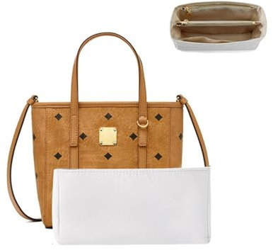 Taschen-Organizer, kompatibel mit MCM Liz Bag Dupont Papier-Handtaschen-Organizer, Einsatz, Innentasche, Handtaschen-Innentasche(18 * 8 * 9CM)