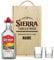 Personalised Sierra Tequila Gift Set with Shot Glasses – Alcohol Present for Men or Women – 70cl Bottle (38% ABV) in Engraved Wooden Box – Tequila Gift Set for Him or Her with Keepsake Packaging