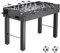 VEVOR Tischfußballtisch in Standardgröße (1212 x 610 x 838 mm), Indoor-Kickertisch für Zuhause, Familie und Spielzimmer, langlebiges Set, inkl. 2 Bällen & Punktezähler & 2 Getränkehaltern