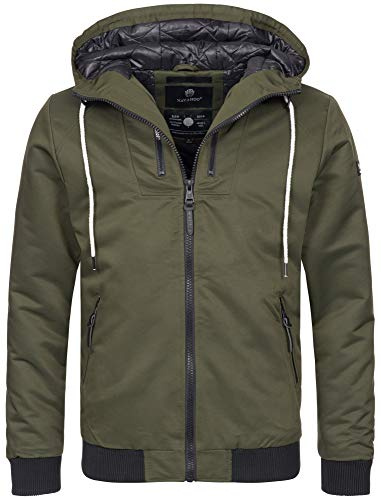 Navahoo Herren Winter Jacke sportliche Jacke wasserabweisend Winddicht B623