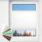 HOMEDEMO Plissee Klemmfix ohne Bohren Jalousien, Weiß, 90x100cm(BxH), Plisseerollo Fensterrollo mit Klemmträger, Faltrollo Klemmrollo Sicht-und Sonnenschutz Rollos für Fenster & Tür