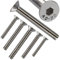 Stahlia Senkkopfschrauben M4 x 50 mm Edelstahl (10 Stück) Innensechskant Vollgewinde DIN 7991 Edelstahlschrauben Schrauben Set Senkschraube