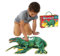 PEACEABLE KINGDOM Shiny Dinosaur Floor Puzzle, 1 EA