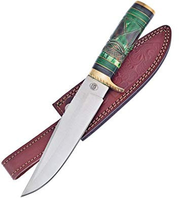 0 Frost Cutlery Spirit Hunter Green Bone