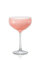 Crystalex Lot de 4 coupes à champagne en cristal Rose 180 ml